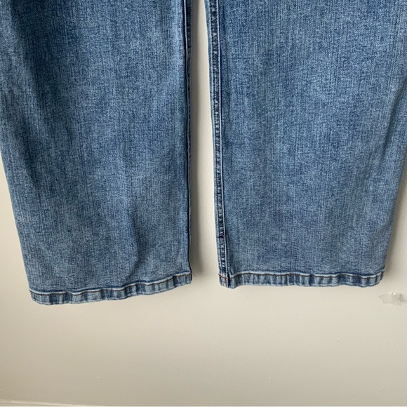 KUT FROM THE KLOTH Jeans Jean Wide Leg High Rise Classic Blue Size 2P - Picture 5 of 12